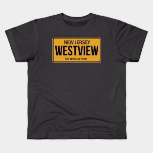 Westview city license plate Kids T-Shirt